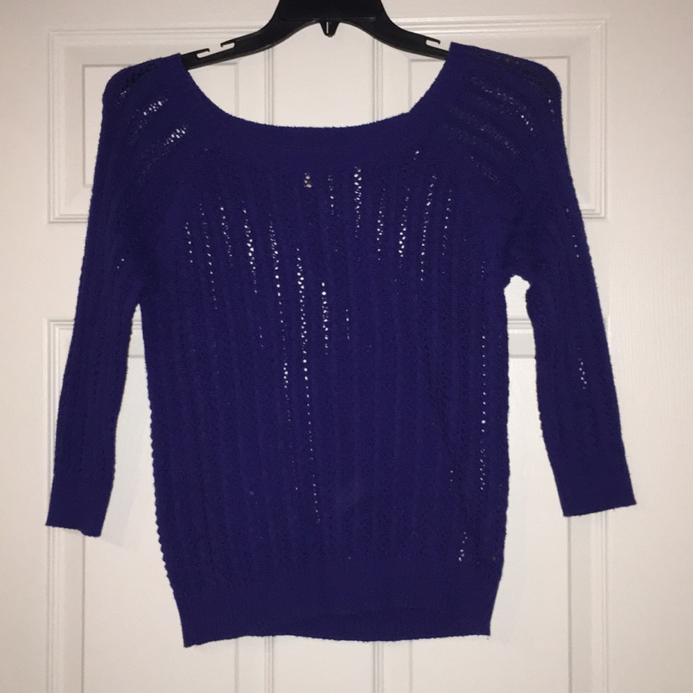 Blue sweater